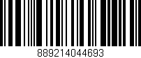 Código de barras (EAN, GTIN, SKU, ISBN): '889214044693'