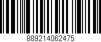 Código de barras (EAN, GTIN, SKU, ISBN): '889214062475'