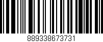 Código de barras (EAN, GTIN, SKU, ISBN): '889338673731'