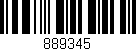 Código de barras (EAN, GTIN, SKU, ISBN): '889345'