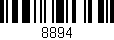 Código de barras (EAN, GTIN, SKU, ISBN): '8894'