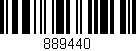Código de barras (EAN, GTIN, SKU, ISBN): '889440'