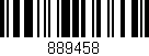 Código de barras (EAN, GTIN, SKU, ISBN): '889458'