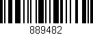 Código de barras (EAN, GTIN, SKU, ISBN): '889482'