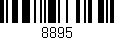Código de barras (EAN, GTIN, SKU, ISBN): '8895'