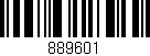 Código de barras (EAN, GTIN, SKU, ISBN): '889601'