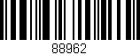 Código de barras (EAN, GTIN, SKU, ISBN): '88962'