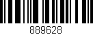 Código de barras (EAN, GTIN, SKU, ISBN): '889628'