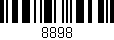 Código de barras (EAN, GTIN, SKU, ISBN): '8898'