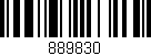Código de barras (EAN, GTIN, SKU, ISBN): '889830'