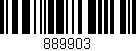 Código de barras (EAN, GTIN, SKU, ISBN): '889903'