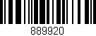 Código de barras (EAN, GTIN, SKU, ISBN): '889920'
