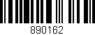 Código de barras (EAN, GTIN, SKU, ISBN): '890162'