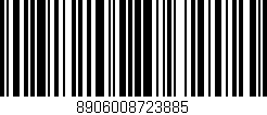 Código de barras (EAN, GTIN, SKU, ISBN): '8906008723885'