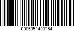 Código de barras (EAN, GTIN, SKU, ISBN): '8906051430754'