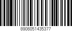 Código de barras (EAN, GTIN, SKU, ISBN): '8906051435377'