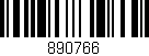 Código de barras (EAN, GTIN, SKU, ISBN): '890766'