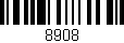 Código de barras (EAN, GTIN, SKU, ISBN): '8908'