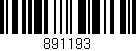 Código de barras (EAN, GTIN, SKU, ISBN): '891193'
