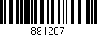 Código de barras (EAN, GTIN, SKU, ISBN): '891207'