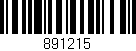 Código de barras (EAN, GTIN, SKU, ISBN): '891215'