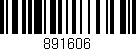 Código de barras (EAN, GTIN, SKU, ISBN): '891606'