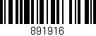Código de barras (EAN, GTIN, SKU, ISBN): '891916'