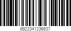 Código de barras (EAN, GTIN, SKU, ISBN): '8922341236837'