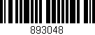 Código de barras (EAN, GTIN, SKU, ISBN): '893048'