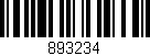 Código de barras (EAN, GTIN, SKU, ISBN): '893234'