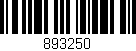 Código de barras (EAN, GTIN, SKU, ISBN): '893250'