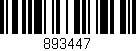 Código de barras (EAN, GTIN, SKU, ISBN): '893447'