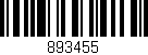 Código de barras (EAN, GTIN, SKU, ISBN): '893455'