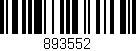 Código de barras (EAN, GTIN, SKU, ISBN): '893552'