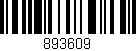 Código de barras (EAN, GTIN, SKU, ISBN): '893609'