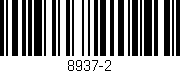 Código de barras (EAN, GTIN, SKU, ISBN): '8937-2'