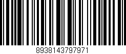 Código de barras (EAN, GTIN, SKU, ISBN): '8938143797971'