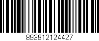 Código de barras (EAN, GTIN, SKU, ISBN): '893912124427'