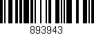 Código de barras (EAN, GTIN, SKU, ISBN): '893943'