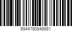Código de barras (EAN, GTIN, SKU, ISBN): '8944780948881'