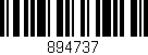 Código de barras (EAN, GTIN, SKU, ISBN): '894737'