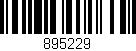 Código de barras (EAN, GTIN, SKU, ISBN): '895229'