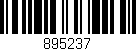 Código de barras (EAN, GTIN, SKU, ISBN): '895237'