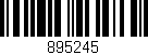 Código de barras (EAN, GTIN, SKU, ISBN): '895245'