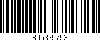 Código de barras (EAN, GTIN, SKU, ISBN): '895325753'