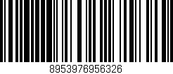 Código de barras (EAN, GTIN, SKU, ISBN): '8953976956326'