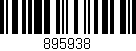 Código de barras (EAN, GTIN, SKU, ISBN): '895938'