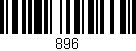 Código de barras (EAN, GTIN, SKU, ISBN): '896'