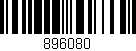 Código de barras (EAN, GTIN, SKU, ISBN): '896080'