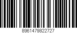Código de barras (EAN, GTIN, SKU, ISBN): '8961479822727'